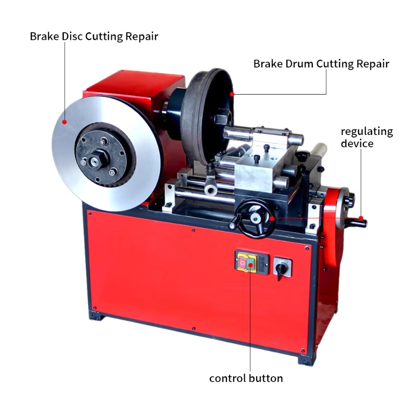 CE Standard Vehicle Equipment  - Brake Drum Lathe ulasan dan harga