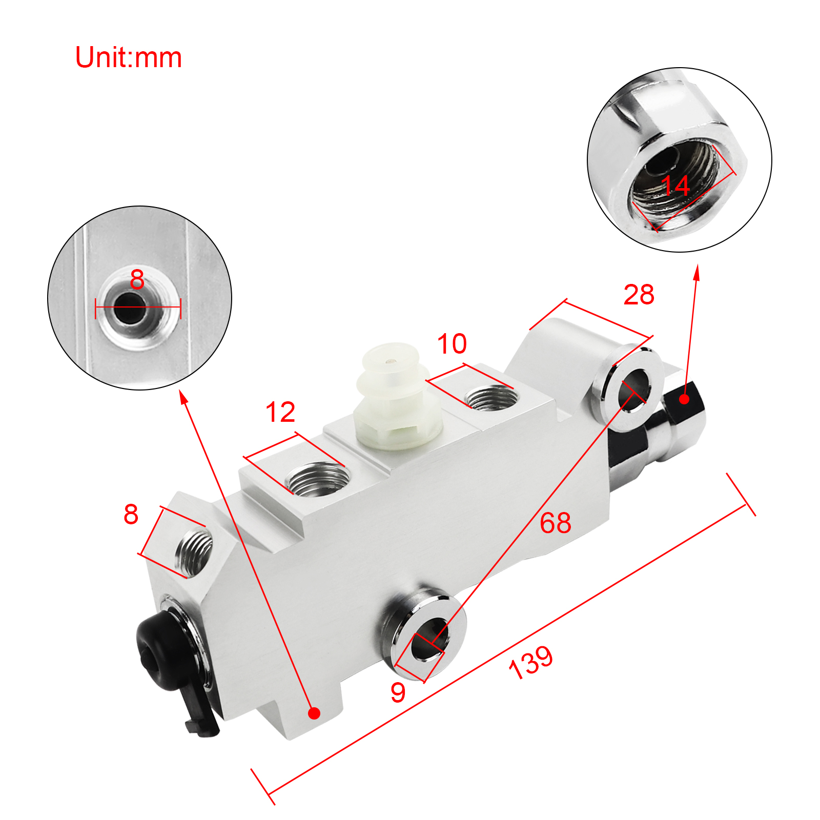 PV2 Brass Brake Proportioning  - Brake Drum Lathe ulasan dan harga