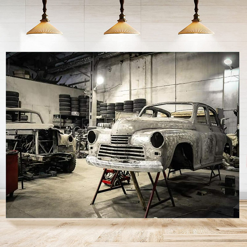 Auto Repair Shop Tyre Lights P - Auto Repair Shop Background ulasan dan harga
