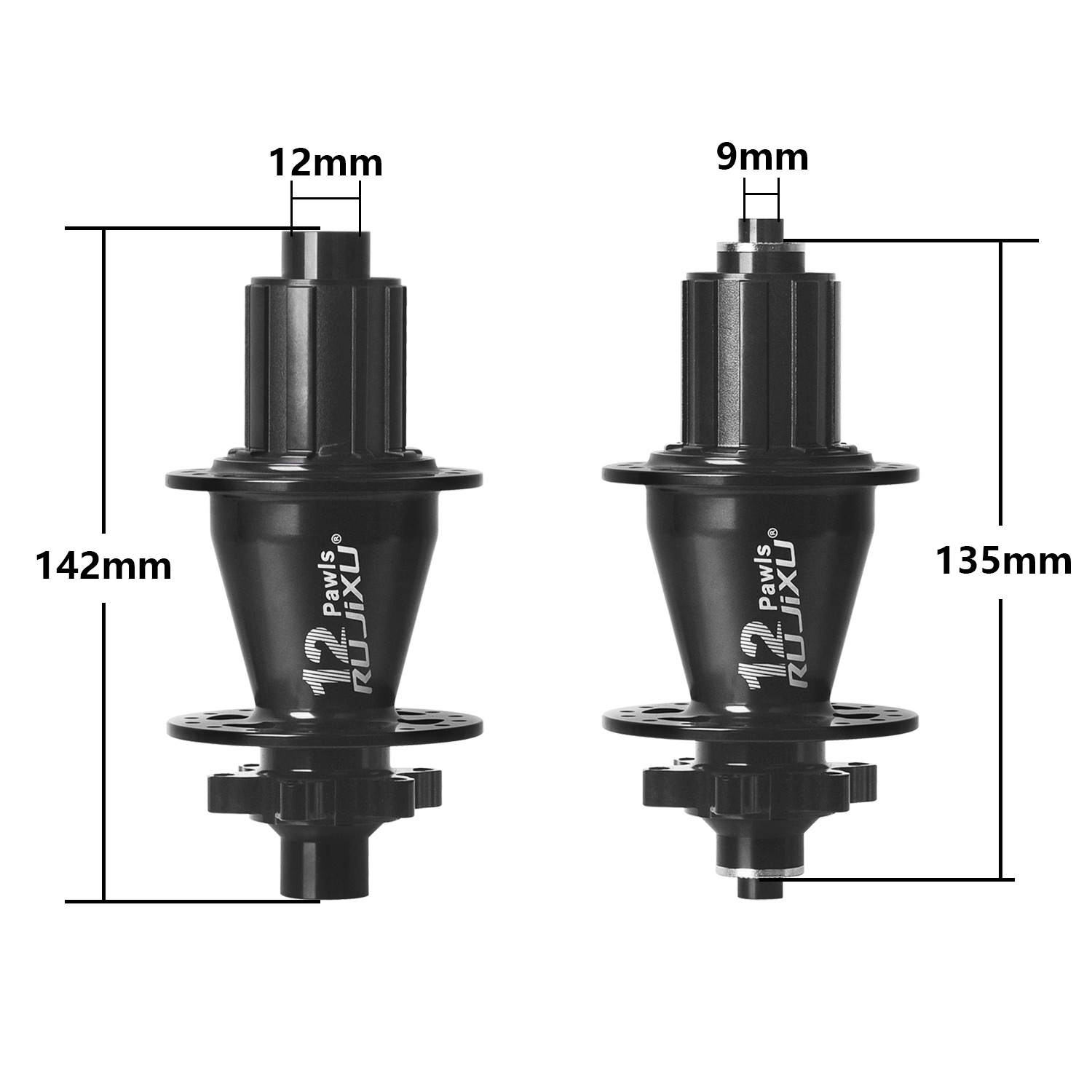 RUJIXU 12 Claw MTB Hub Mountai - Brake Drum Lathe ulasan dan harga